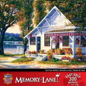 Deer Cove Market 300 Big Pieces Easy Grip Jigsaw Puzzle  