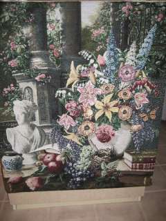 The Garden Room Wall Hanging Tapestry w/Rod & Hardware  