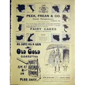  Peek Frean Biscuit Manufacturers Fairy Cakes Print 1899 