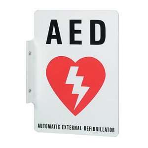  AED Wall Sign