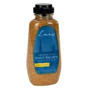 Lars Own, Award Winning Swedish Style Spicy Brown Mustard, 12 Ounce 