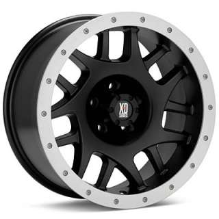 KMC XD Series Bully (Black w/Anodized Lip)