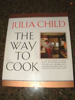 Julia Child The Way To Cook (1993) Cookbook First Paperback Edition 