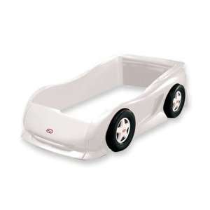  Little Tikes Sports Car Twin Bed Frame   White Toys 