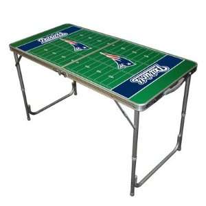   ft. x4 ft. New England Patriots Tailgate Table