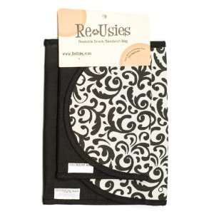  ReUsies 2 Pack Snack and Sandwich Reusable Bags, Helmets 