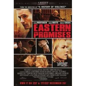  Eastern Promises Movie Poster (11 x 17 Inches   28cm x 