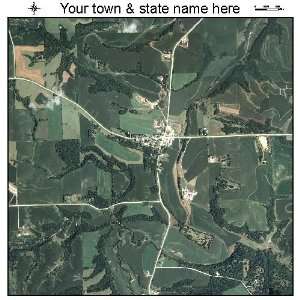  Aerial Photography Map of St Olaf, Iowa 2011 IA 