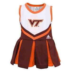   Tech Hokies Maroon 2 Piece Infant Cheerleader Dress