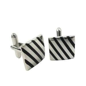  Stainless steel Cufflinks by Blacklist D Gem Jewelry