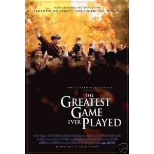  Greatest Game That Ever Played Original Movie Poster 