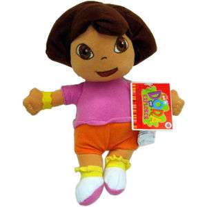 Dora the Explorer Cartoon Plush Doll Toy Figure 8 NEW  