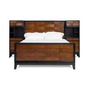  Urban Safari Queen Panel Bed (1 BX B1356 54H, 1 BX B1356 