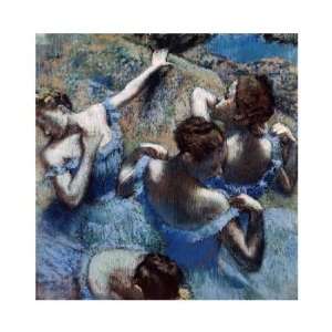   Degas   Blue Dancers (les Danseuses Bleues) Giclee