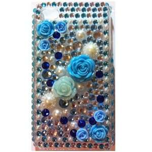   Bling Rhinestone Protector Hard Skin Back Case Phone Cover for iPhone