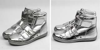   Shiny Three Straps High Top Sneakers Shoes US 6~8 / Ladies Boots