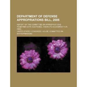  Department of Defense appropriations bill (9781234319564 