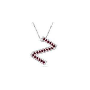  Ruby Initial Z Pendant Jewelry