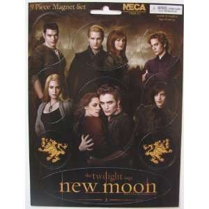  Twilight   New Moon Cullen Family 9 Piece Magnet Set 