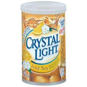 Crystal Light Iced Tea Drink Mix, Natural Lemon, 1 oz  
