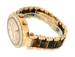   MK5538 Rose gold tone Round Dial Metal/plastic Womens Watch  