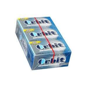  Orbit Wrigleys Sugarfree Gum, 12/14ct Packs, Crystal Mint 