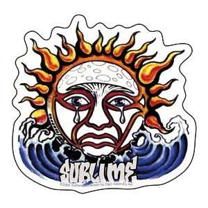 SUBLIME #15386 Weeping Sun Sticker Decal (40 Ounces to Freedom, 40 Oz 