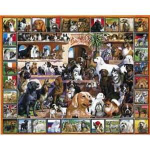  of Dogs   1000 Piece Puzzle, Features every popular breed of Dogs 