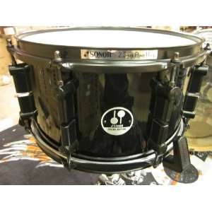  Sonor Black Mamba 13x7 Black on Black Snare Drum 