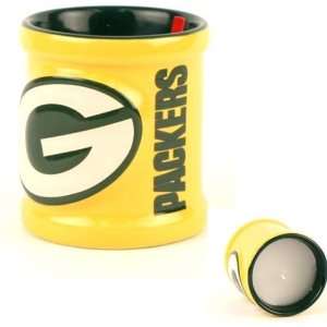  Officially Licensed Green Bay Packers NFL Ceramic Votive 