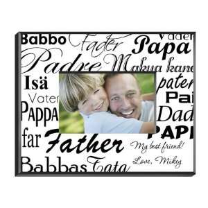  Dad in Translation Frame   Personalized