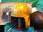 Football Helmets, antique Footballs items in PastTime Leather Football 