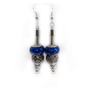  Blue Steel Earrings Jewelry