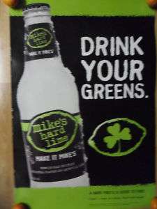 Mikes Hard Lemonade Poster Drink Your Greens  