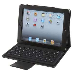 eWonder(TM) iPad 2/3 Wireless Bluetooth Keyboard + Synthetic Leather 