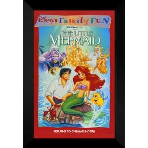   The Little Mermaid 27x40 FRAMED Movie Poster   Style D