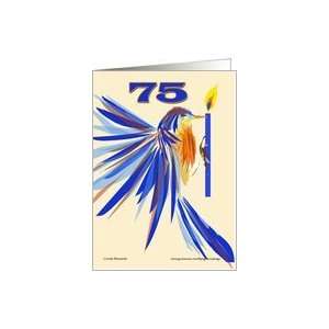  Bluebird Birthday 75th Card Toys & Games