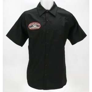    Throttle Threads Speed Shop Shop Shirt   Medium/Black Automotive
