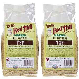 Bobs Red Mill Organic Textured Soy Protein, 6 oz   2 pk.  