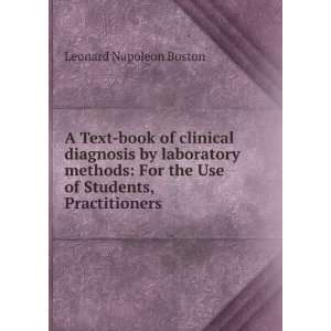  A Text book of clinical diagnosis by laboratory methods 