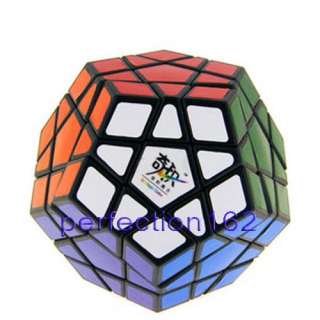 New QJ Black Megaminx Speed Cube Puzzle  