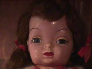 doll Mary Jane 1950 Terri Lee look/alike vtg hard plast  