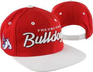 Fresno State Bulldogs Scarlet/White Headliner 2Tone Snapback 