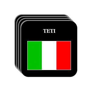  Italy   TETI Set of 4 Mini Mousepad Coasters Everything 