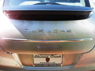 OEM Porsche Emblem P O R S C H E in Chrome 17 x 1  