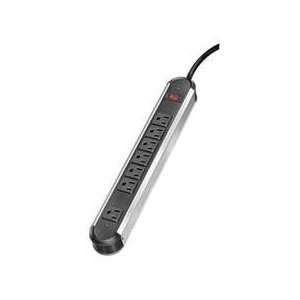  Fellowes Mfg. Co. Products   Metal Power Strip, 7 Outlet 