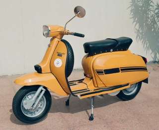 innocenti lambretta modello dl 200 targa vr 148581 telaio 164125