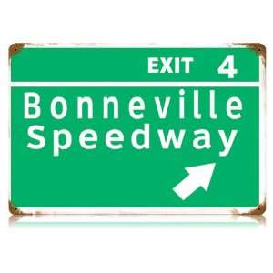  Bonneville Speedway Sign   Racing Fan Gift Patio, Lawn 