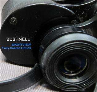 Bushnell Sportview Insta Focus 10x50 wide angle binoculars w/ case 