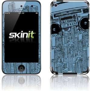  Skinit Boom Box City Vinyl Skin for iPod Touch (4th Gen 